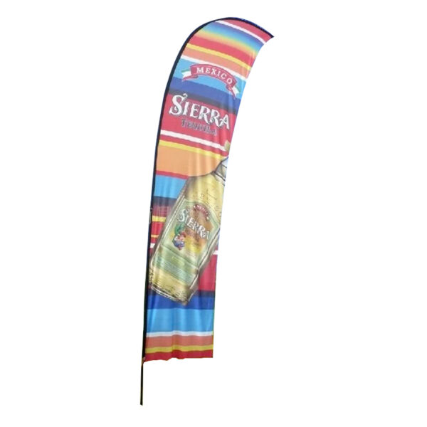 Flaga reklamowa z nadrukiem (Flying Banner, Winder)