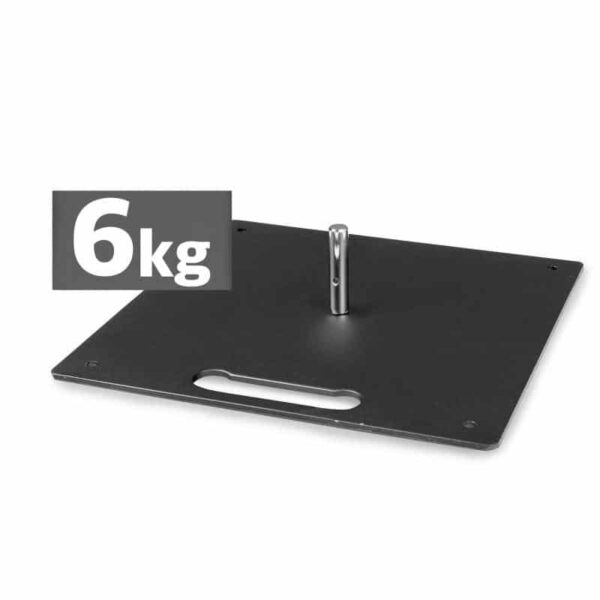 podstawa płaska obrotowa 35 x 35 cm ze stali (base 007c)