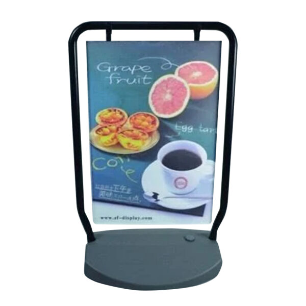 Potykacz outdoor - ramka do planszy 48*70 cm na zbiorniku
