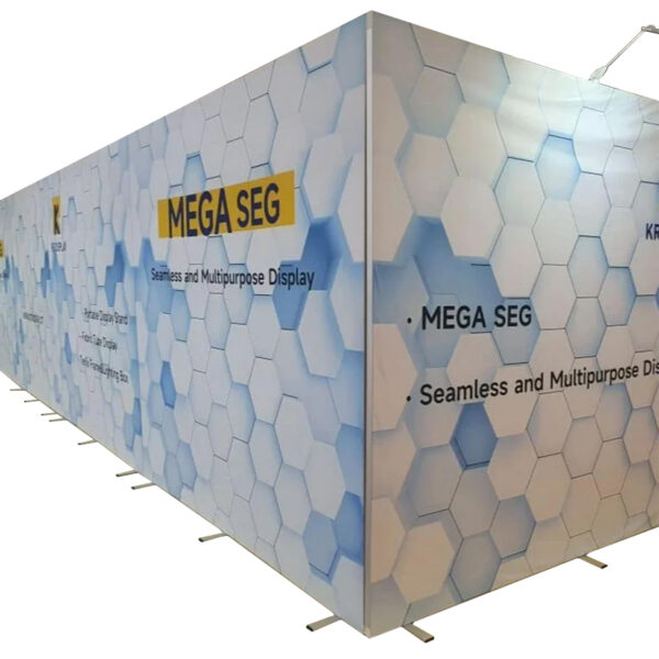 Ścianki tekstylne modułowe MEGA SEG
