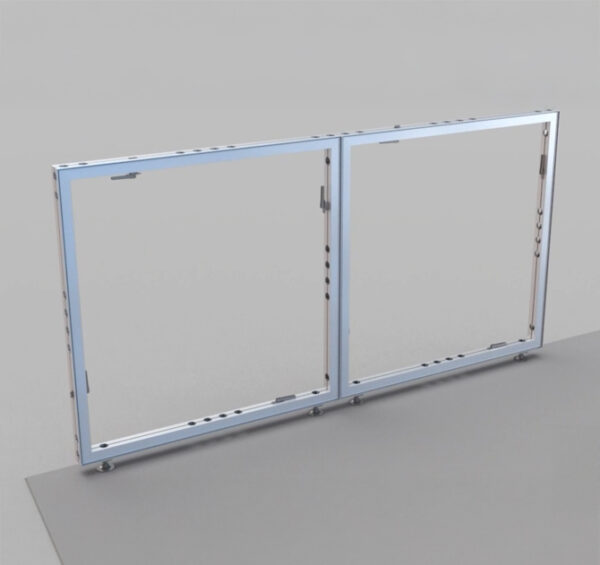 Modułowy system budowy stoisk targowych ramy